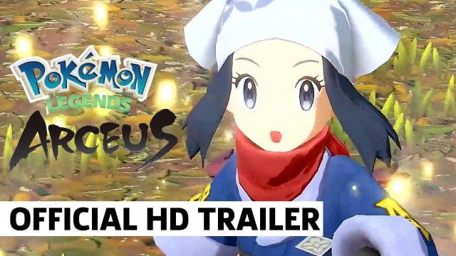 Pokémon Legends: Arceus Trailer - Pokemon Presents