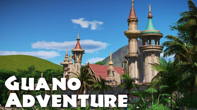Planet Coaster - Guano Adventure (Part 1) - Entrance Building