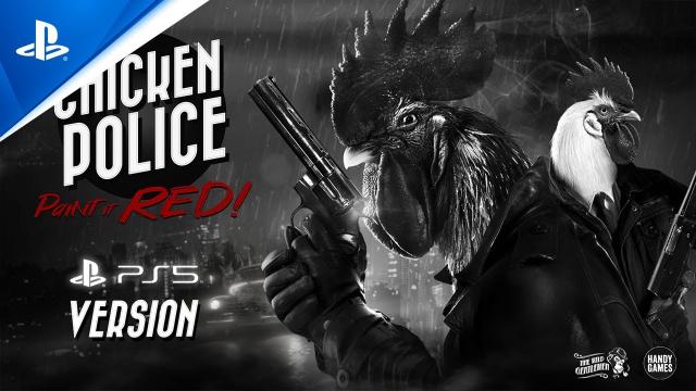 Chicken Police - Paint it RED! - Feature Update Trailer | PS5