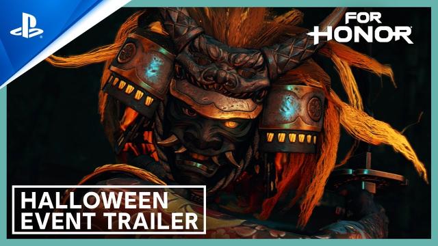 For Honor - Web of Jorogumo Halloween Event Trailer | PS4 Games