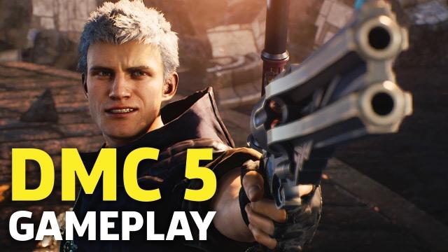 20 Minutes Of Devil May Cry 5 Gameplay | Gamescom 2018