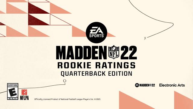 Madden 22 | Rookie Ratings Reveal: QBs