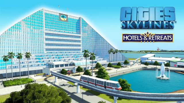 This hotel is ridiculous... But I love it | Cities Skylines | Sunset City 28