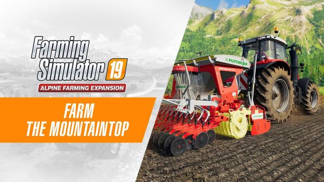 Farming Simulator 19 Alpine Farming Expansion - Farm the Mountaintop Trailer