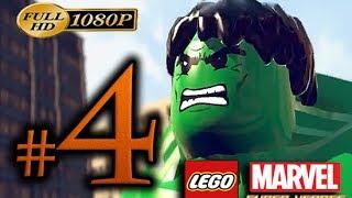 LEGO Marvel SuperHeroes Walkthrough Part 4 [1080p HD] - No Commentary - LEGO Marvel SuperHeroes