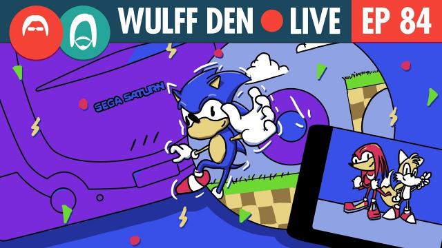 Can Sonic Mania fit in a Sega Saturn? - Wulff Den Live Ep 84