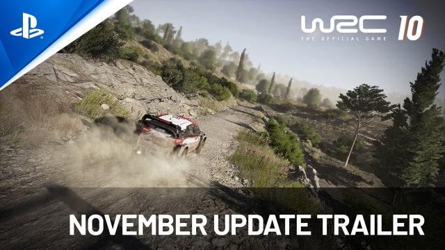 WRC 10 - November Update Trailer | PS5, PS4