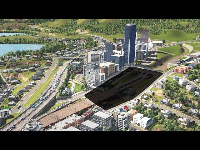 my most challenging TRANSPORT HUB in Cities Skylines | Oceania 52