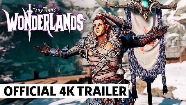 Tiny Tina's Wonderlands Stabbomancer and Brr Zerker Class Trailer