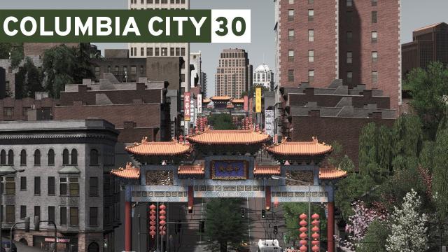 Chinatown - Cities Skylines: Columbia City #30