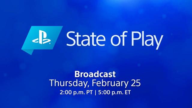 PlayStation State of Play February 2021 Livestream