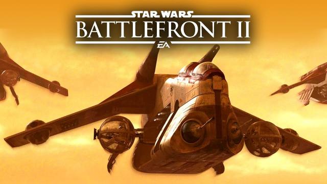 Star Wars Battlefront 2 - The LAAT Transport Ship! Why It Should be a Playable Vehicle