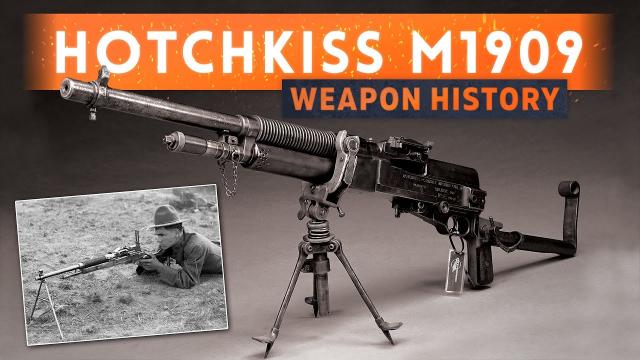 ► HOTCHKISS "BENET MERCIE" M1909! - Battlefield 1 Weapon History