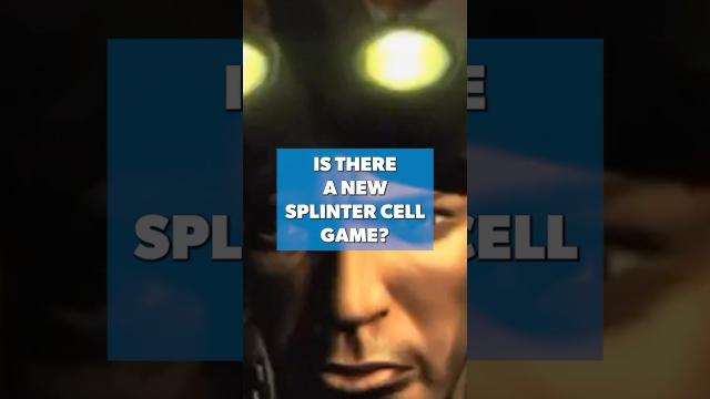 Is there a new Splinter Cell game? #splintercell #chaostheory #gaming #shorts