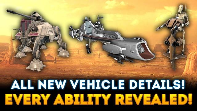 EVERY Geonosis Vehicle and Ability Revealed! - Star Wars Battlefront 2 Clone Wars DLC