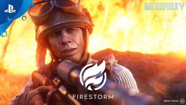Battlefield V — Firestorm Gameplay Trailer: Battle Royale | PS4