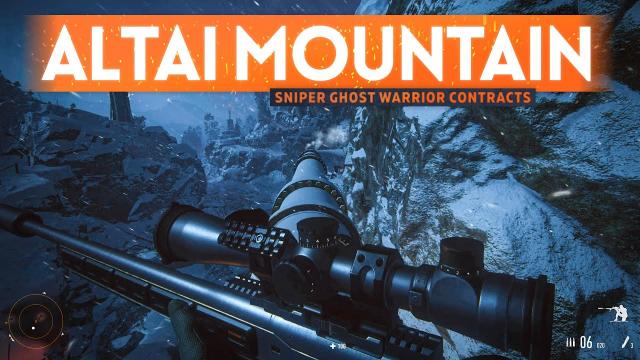 ALTAI MOUNTAINS MISSION ???? Sniper Ghost Warrior Contracts Gameplay