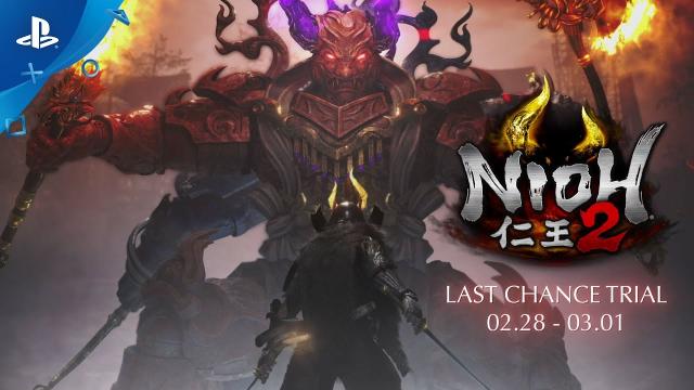 Nioh 2 - Last Chance Trial Teaser | PS4