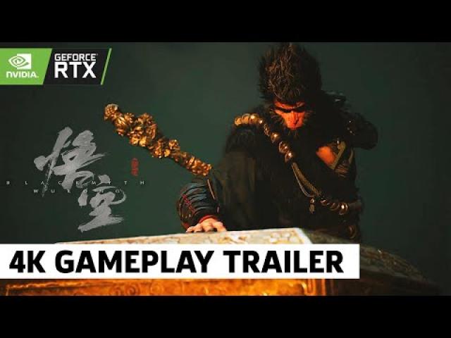 Black Myth: Wukong 8 Minute Gameplay Trailer with 4K RTX