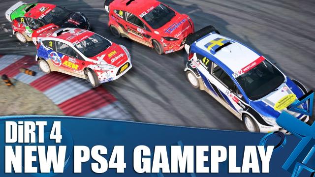 DiRT 4  - New PS4 gameplay! Rally, Landrush and Rallycross races
