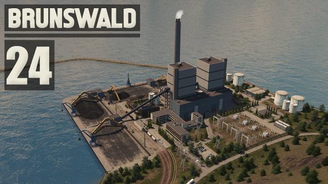 Coal Power Plant - Cities Skylines: Brunswald - 24