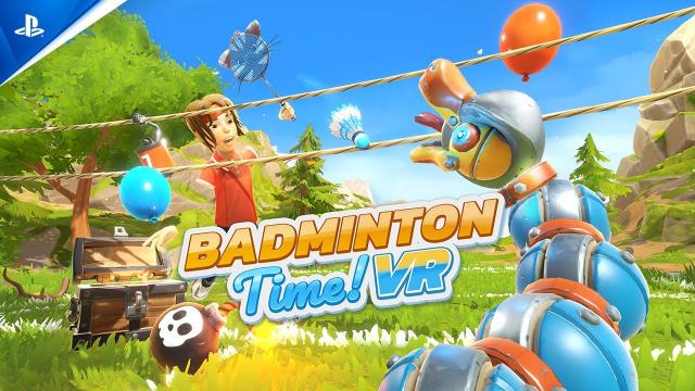 Badminton Time VR - Release Date Trailer | PS VR2 Games