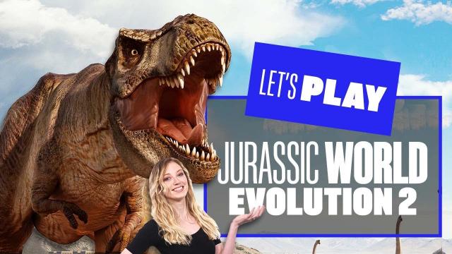 Let's Play Jurassic World Evolution 2 PC Gameplay: WOMAN INHERITS THE EARTH...