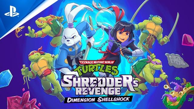 TMNT: Shredder’s Revenge - Dimension Shellshock DLC  Release Date Trailer | PS5 & PS4 Games