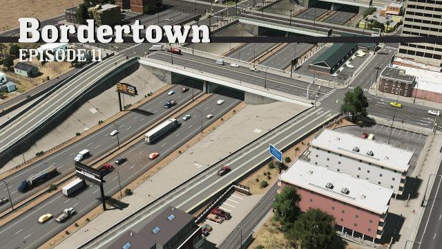 Concrete Interchange - Cities Skylines: Bordertown - EP12 -