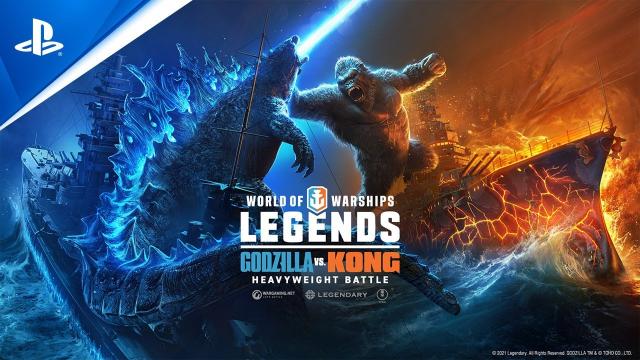 World of Warships: Legends – Godzilla versus Kong: Heavyweight Battle | PS5