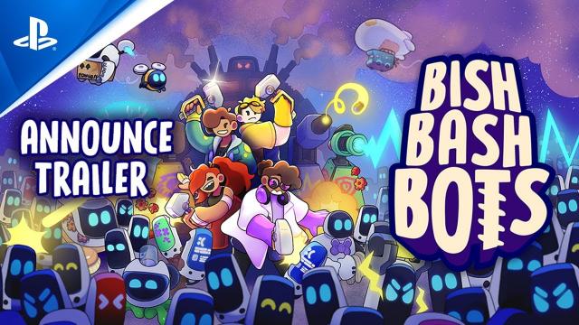 Bish Bash Bots - Announce Trailer | PS5 & PS4 Games