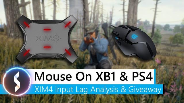 Mouse on XB1 & PS4, XIM4 Input Lag Analysis and Giveaway!