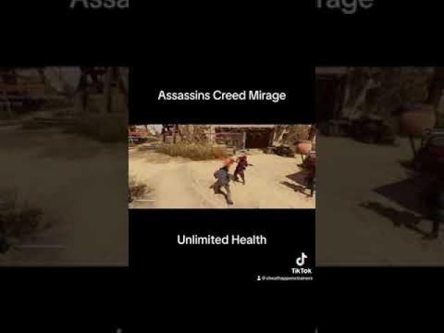 Assasins Creed Mirage Trainer - Unlimited Health only on cheathappens.com #assasinscreed