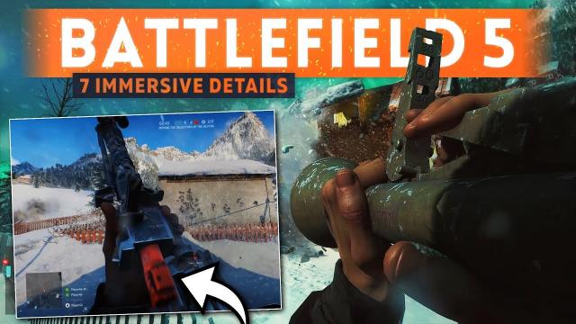 BATTLEFIELD 5: 7 Immersive Details & New Features You May Have Missed! (BF5 Multiplayer Gameplay)