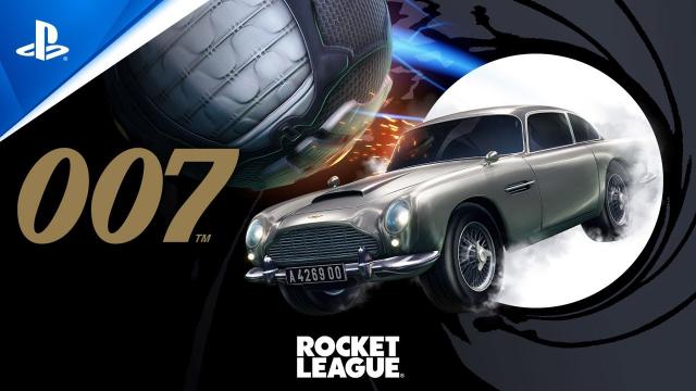 Rocket League - James Bond's Aston Martin DB5 Arrives | PS4