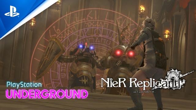 NieR Replicant Gameplay - PlayStation Underground | PS4