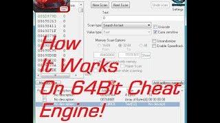 How Works Cheat Engine On 64 Bit?