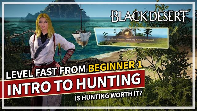 Intro to Hunting from Beginner 1 - Is it worth your time 2023? | Black Desert Online