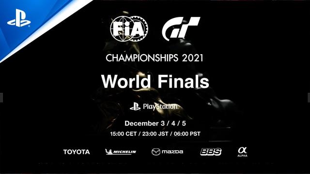Gran Turismo FIA GT World Finals 2021 - December 3 to 5 | PS4