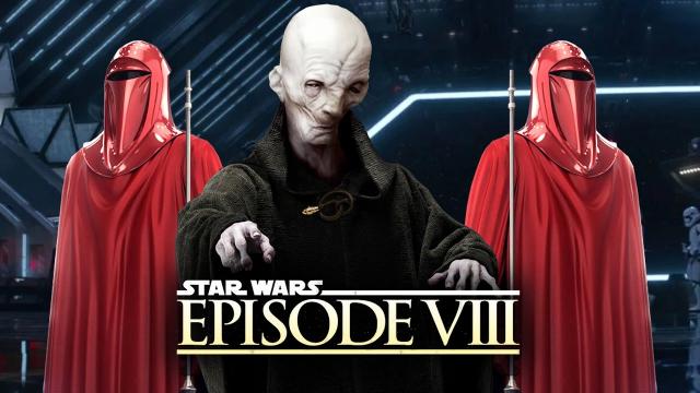 Star Wars Episode 8 The Last Jedi - NEW SNOKE DETAILS! His Bodyguards and Kylo Ren’s MEGA DESTROYER!