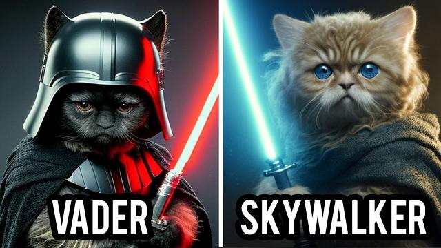 Using AI to Turn Star Wars Characters Into Animals