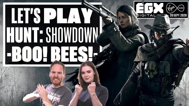 Let's Play Hunt: Showdown gameplay - BOO! BEES! - EGX DIGITAL 2020
