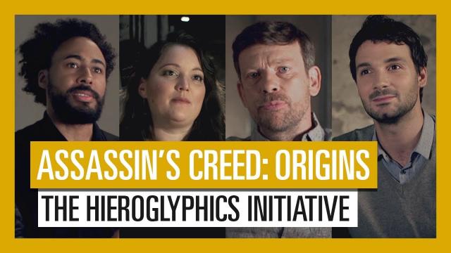 Assassin’s Creed Origins: The Hieroglyphics Initiative announcement video