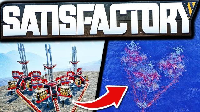 How are we Burning Fuel UNDERWATER?! - Satisfactory Modded Let's Play Ep 22