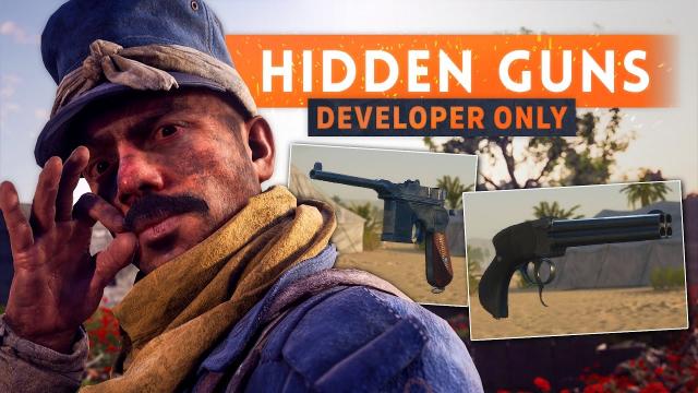 ► HIDDEN DEVELOPER WEAPONS! - Battlefield 1 (C96 Export + Howdah Pistol Sweeper)