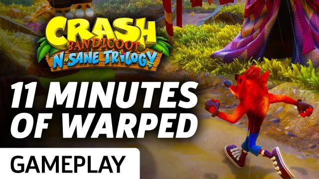 11 Minutes Of Crash Bandicoot: N-Sane Trilogy Gameplay