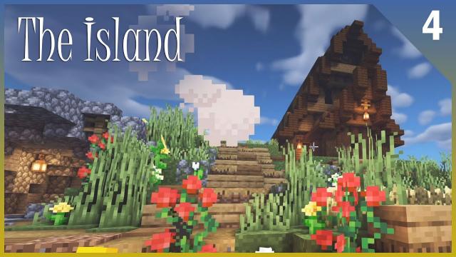 The Dark Wooden House | Minecraft Survival - The Island #4