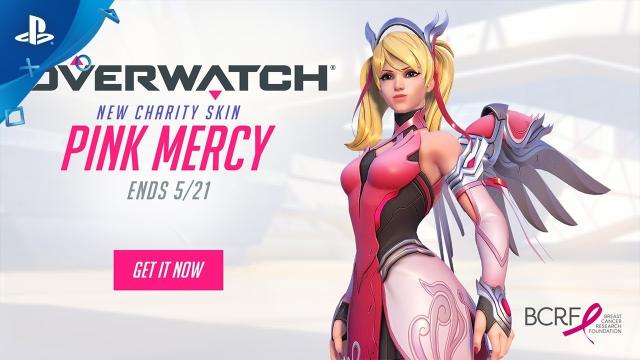 Overwatch - Pink Mercy: Support the BCRF | PS4