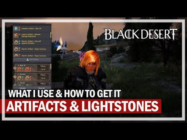 ARTIFACTS & LIGHTSTONES I Use & Where to Get them | Black Desert