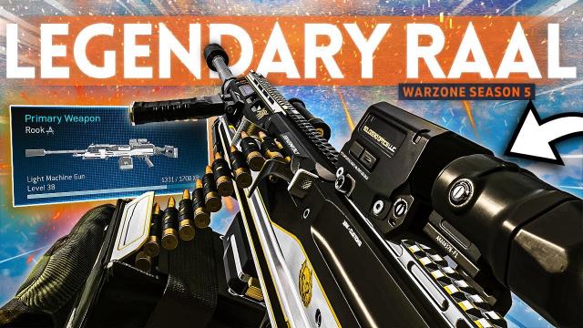 The RAAL MG is Finally Here and it kills Warzone Super-Speed Hackers!
